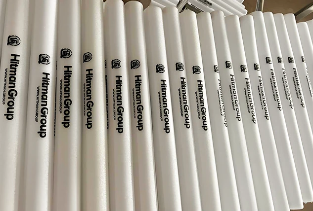 Custom Printed Foam Tubes with Logo